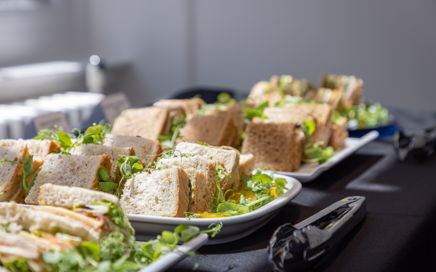 Award-winning hospitality catering at Hamilton House Meeting Rooms.